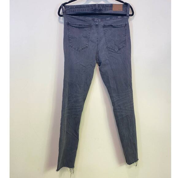 Madewell Raw hem Distressed Curvy High Rise Skinny 28 Jeans - Picture 7 of 7